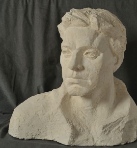 Лазар Митев,Васил Левски,2013,бюст, гипс